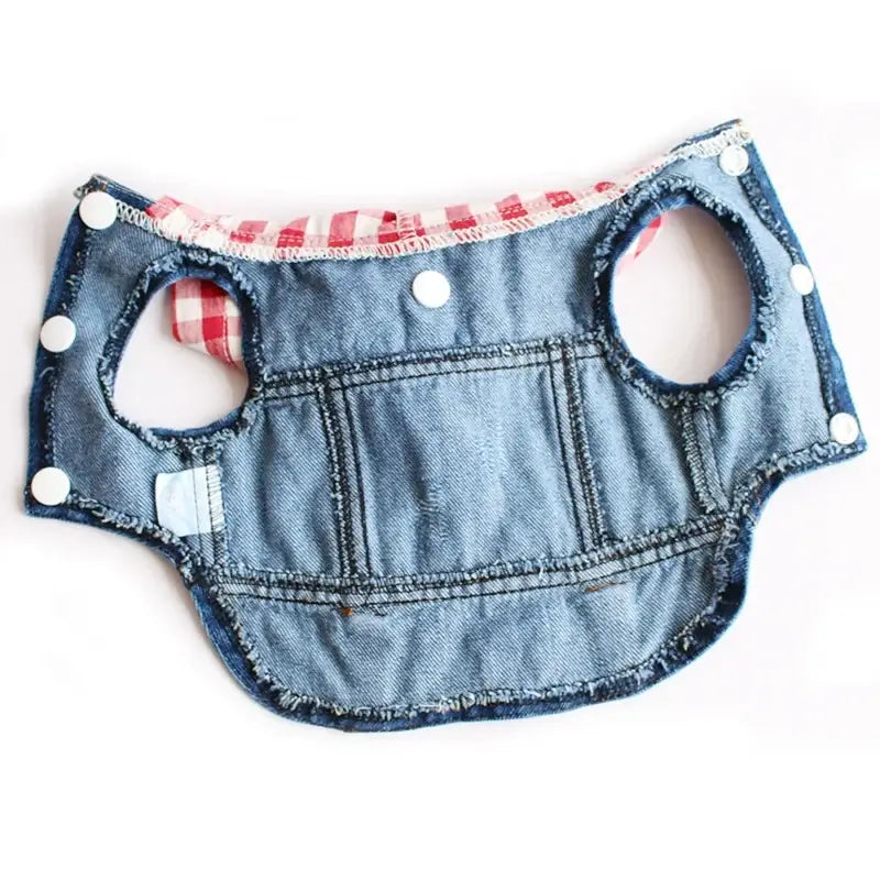 Denim Dog Coats Hot French Bulldog Jean Jacket Fashion Pet Clothes for Small Medium Dogs Chihuahua Jeans Vest Pug Cat Apparels