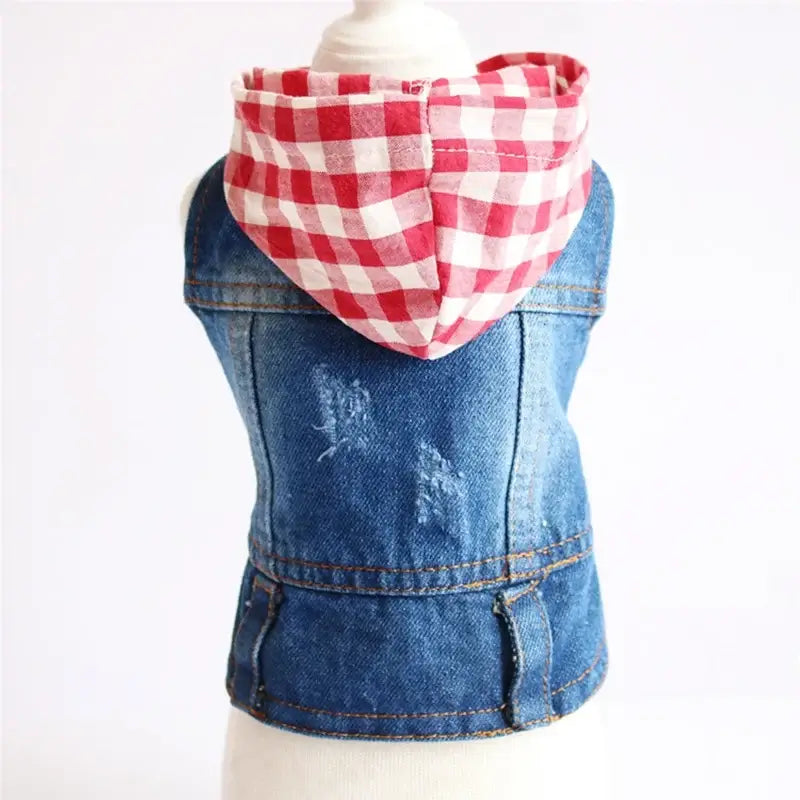 Denim Dog Coats Hot French Bulldog Jean Jacket Fashion Pet Clothes for Small Medium Dogs Chihuahua Jeans Vest Pug Cat Apparels