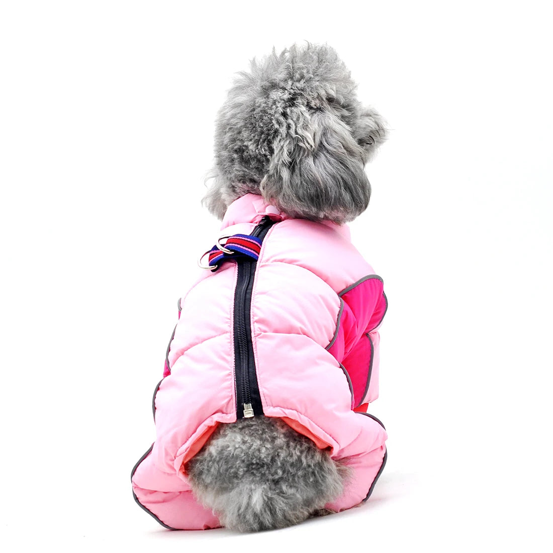 Dog Clothes for Small Dogs Girl/Boy Dog Both Use Pet Overalls Winter Warm Soft Padded Puppy Jumpsuit Full-Closed Belly Cuttable.