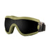 dog sunglasses adjustable strap olive green windproof UV resistant anti-fog waterproof pet glasses Style N