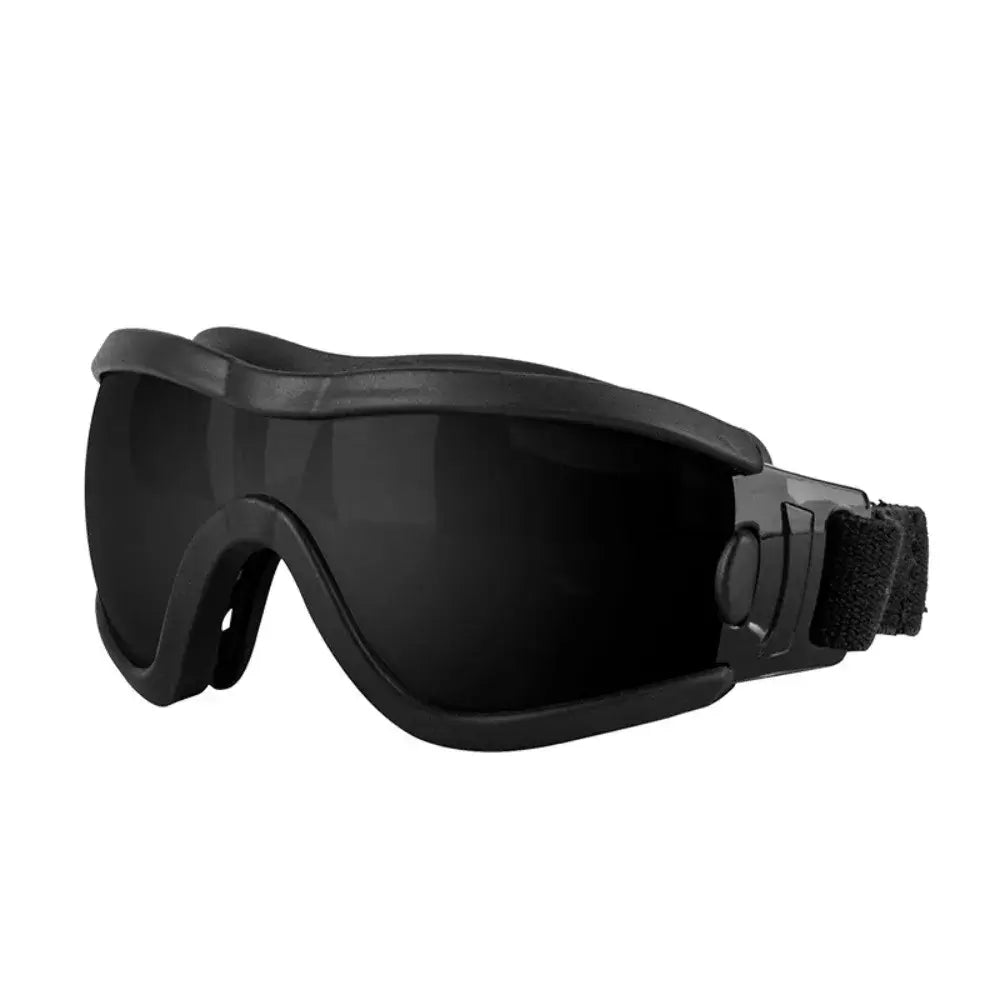 dog sunglasses style J black adjustable strap windproof UV resistant anti-fog waterproof pet goggles for dogs