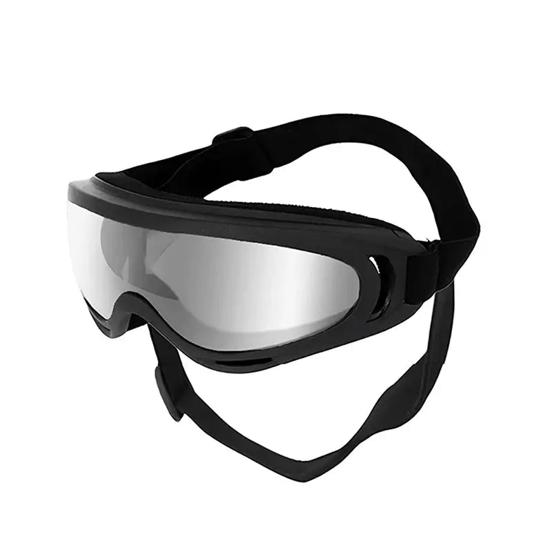 dog sunglasses for medium large breeds adjustable UV protection goggles for dogs, black outdoor eyewear