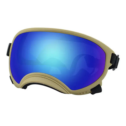 Dog Goggles Dog Sunglasses Glasses for Dogs Dog Ski Goggles with UV Protection Pet Sunglasses with Adjustable Strap for Travel