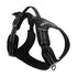 Dog Harness,No Pull Harness,Reflective No-Choke Pet PU Vest,Adjustable Soft Padded Pet Vest with Handle for Small To Large Dogs.
