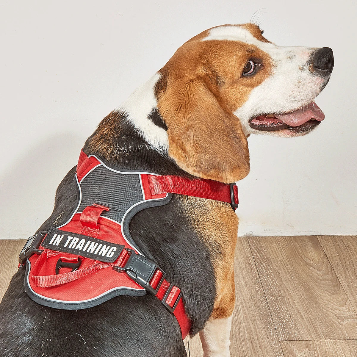 Dog Harness No Pull Outdoor Travel Dog Safety Vest Training Walking Adjustable Reflective Pet Harness for Medium Large Dogs
