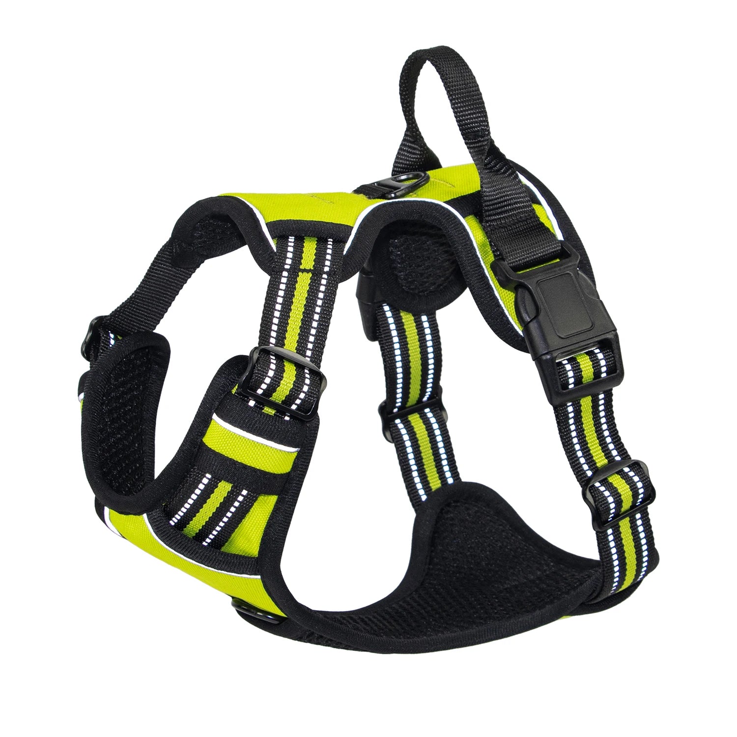 Dog Harness with Handle for Large &amp; Medium Dogs, Breathable Padding Safety Pet Vest Outdoor dog walking harness