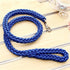 Dog leash for effective training and comfortable walking, strong and durable braid, suitable for large dogs, dog training leash.