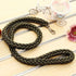 Dog leash for effective training and comfortable walking, strong and durable braid, suitable for large dogs, dog training leash.