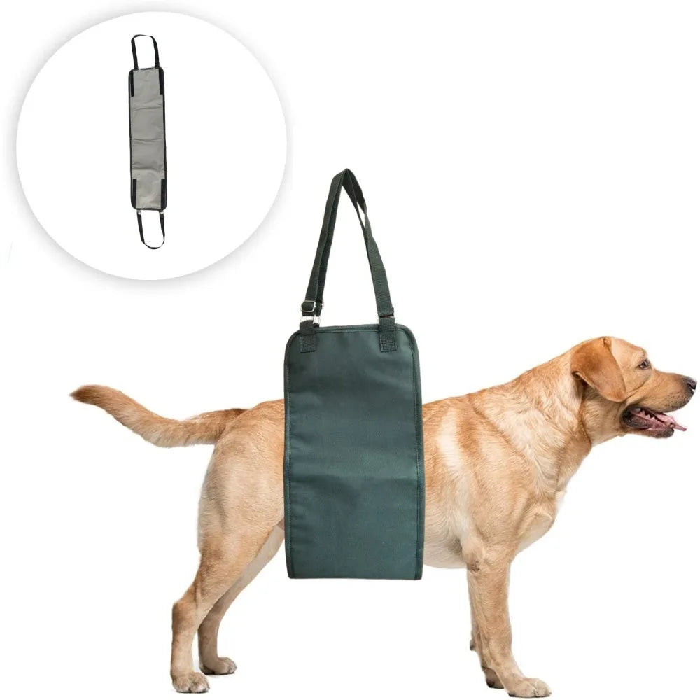 Dog Rear Leg Support Harness - Mobility Aid for Post-Surgical Pets, Assist with Walking and Standing for easy mobility.