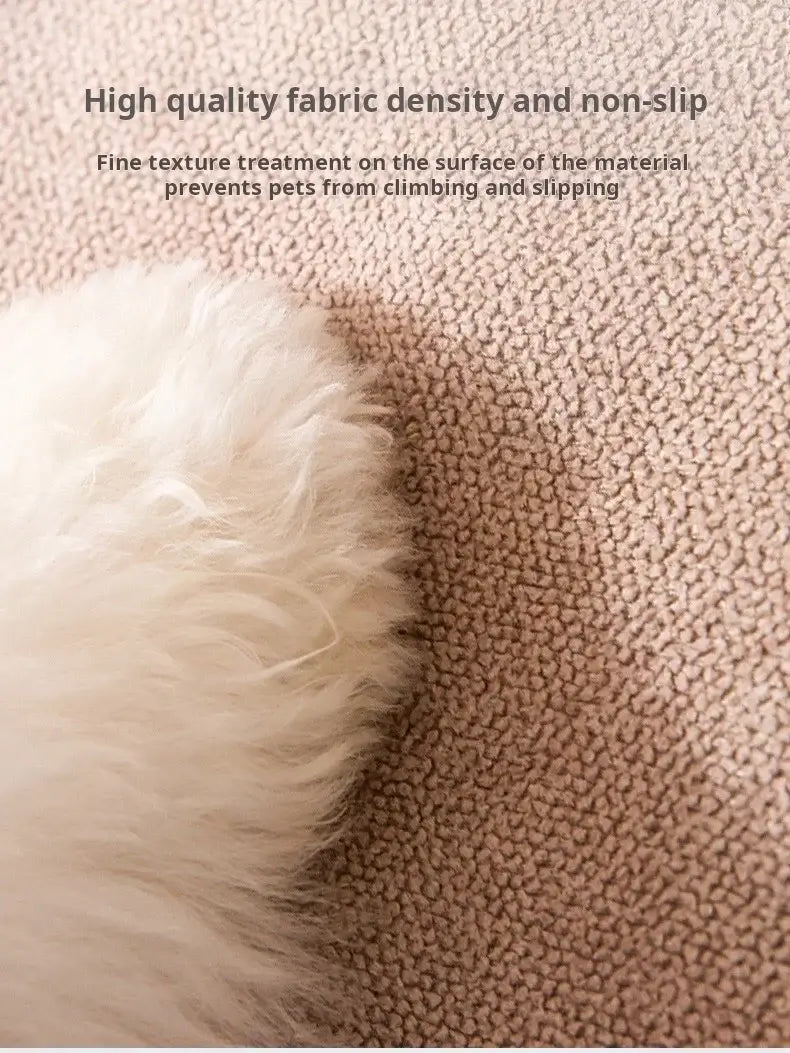 dog stairs for older dogs with high-density non-slip fabric surface for safer climbing