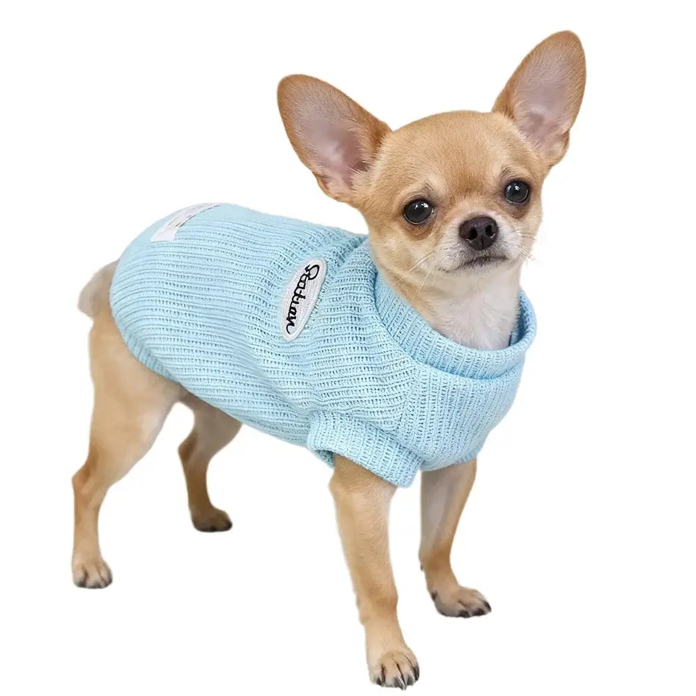 Dog Sweater for Small Dogs Pet Apparel Winter Puppy Clothes for Chihuahua Yorkie Autumn Winter Warm Cat Sweater Pet Clothes