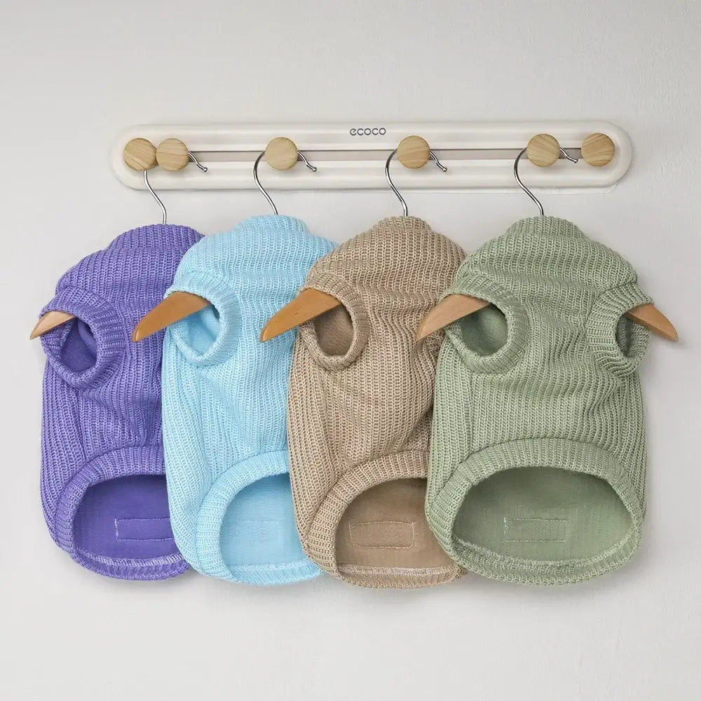 dog sweater for small dogs colorful cotton pet sweaters for Chihuahua and Yorkie autumn winter warm puppy clothes