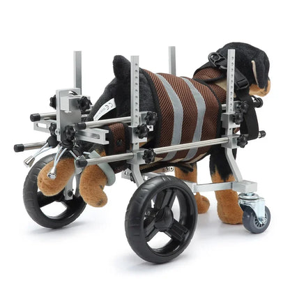 Dog Training Aids Four Wheeled Dog Legs Disability Stroller Pet Everything Harnesses Puppy Supplies Training Behavior Accessory