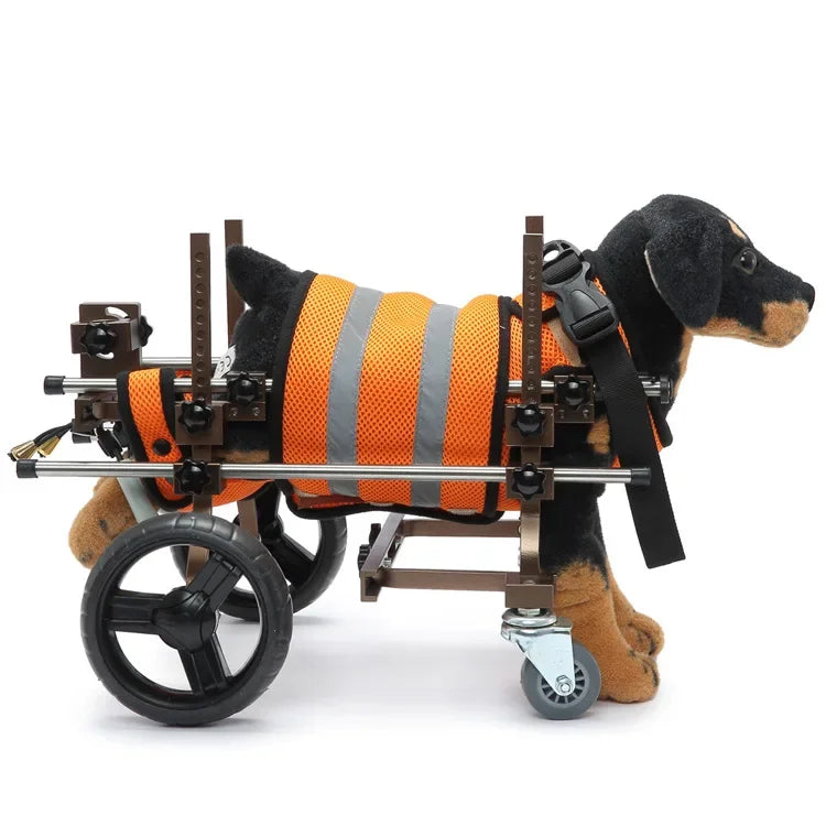 Dog Training Aids Four Wheeled Dog Legs Disability Stroller Pet Everything Harnesses Puppy Supplies Training Behavior Accessory