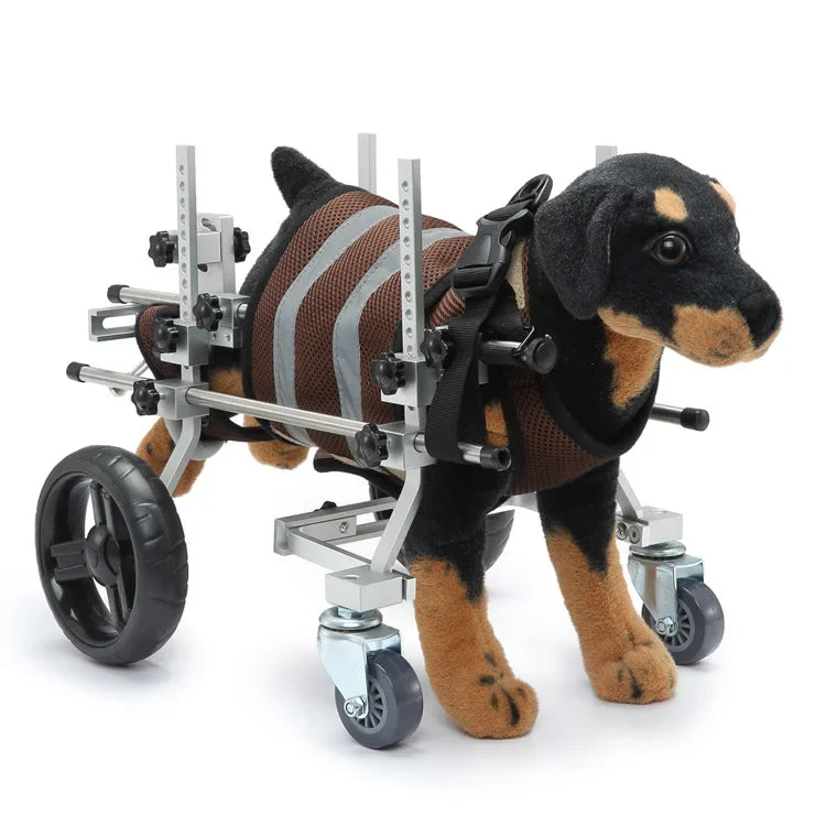 Dog Training Aids Four Wheeled Dog Legs Disability Stroller Pet Everything Harnesses Puppy Supplies Training Behavior Accessory