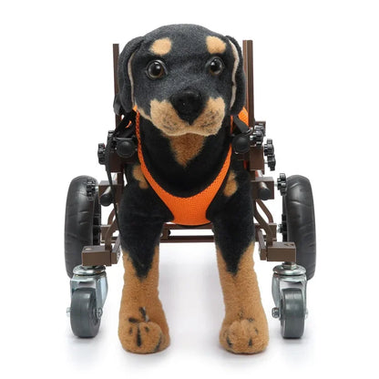 Dog Training Aids Four Wheeled Dog Legs Disability Stroller Pet Everything Harnesses Puppy Supplies Training Behavior Accessory