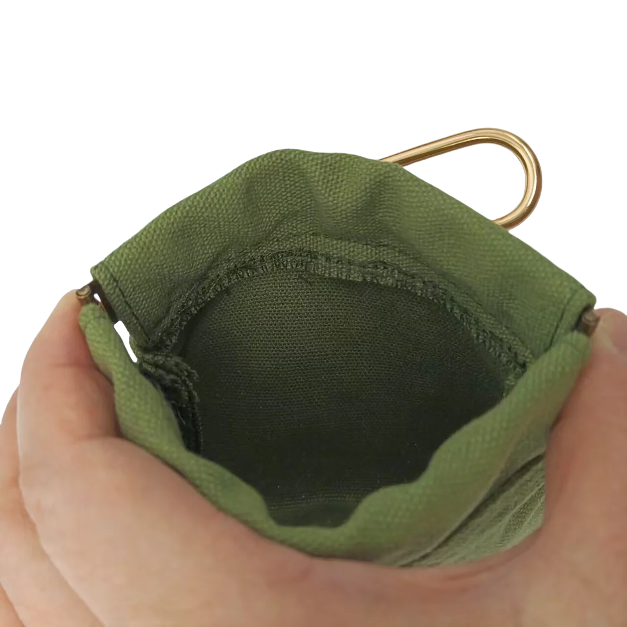 Dog Training Snack Bag Outdoor Travel Dog Food Storage Container Treat Pouch Portable Food Dispenser Bag Durable Pet Accessories interior view