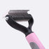 dog brush double-sided hair removal comb and hair removal tool used to remove mats and tangles the best pet grooming brush.