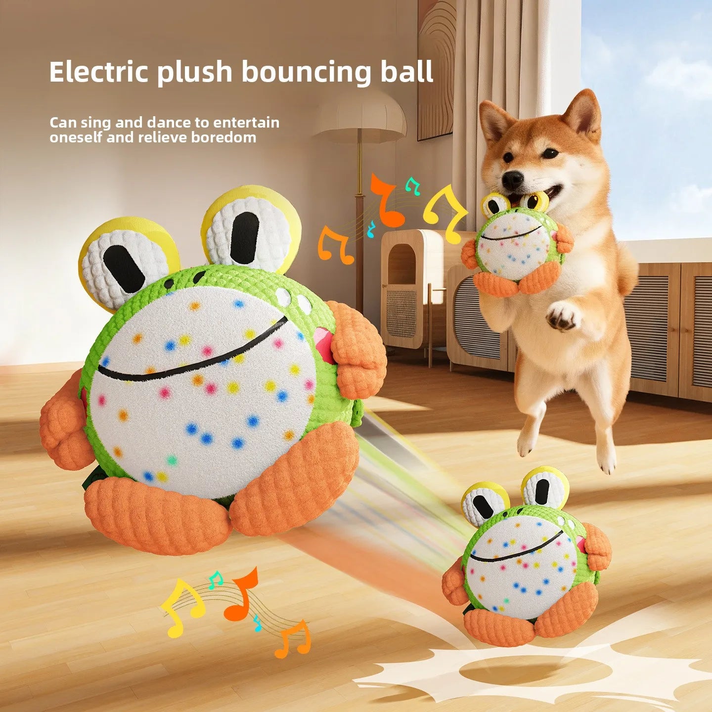Dog toys, electric bouncing ball, pet self congratulation, relief, magic instrument, sound making, puppies, molars, bite resista.