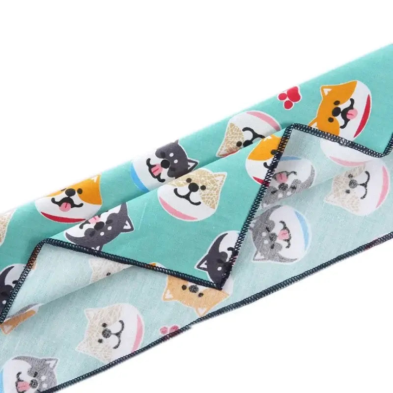 Fashion Dog Triangle Bandanas Animal Pattern Pet Triangle Scarf Adjustable Soft Bibs For Small Medium Large Dog Pet Accessories