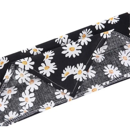 Fashion Dog Triangle Bandanas Animal Pattern Pet Triangle Scarf Adjustable Soft Bibs For Small Medium Large Dog Pet Accessories