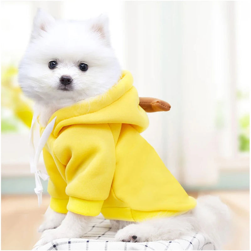 Pet Dog Clothes for Dogs Hoodies Funny Fruit Dog Coat Puppy Pet Clothing for Dogs Costume Chihuahua Yorkshire Ropa Perro