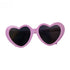 heart shaped dog glasses purple plastic sunglasses for dogs, pet heart glasses for summer party and puppy photos