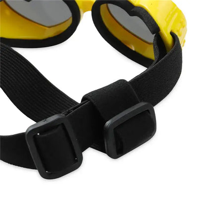 1 Pc Heart-shaped Small Dog Sunglasses Waterproof UV Protection Cat Sun Glasses with Adjustable Strap Goggles Pet Products