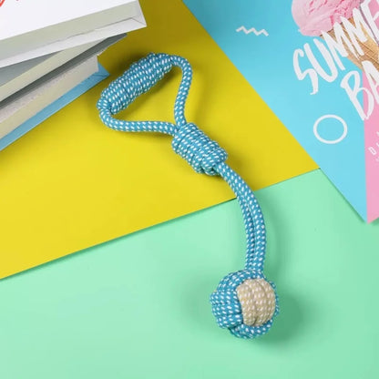 Pet Dog Toys for Large Small Dogs Toy Interactive Cotton Rope Mini Dog Toys Ball for Dogs Accessories Toothbrush Chew Puppy Toy