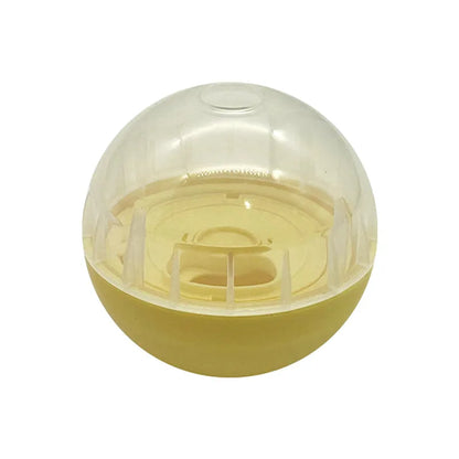 IQ Treat Ball Dog Treat Dispenser Toy Ball Interactive Dog Toy - 4" Dog Food Toy Stimulation, Slow Feeder.