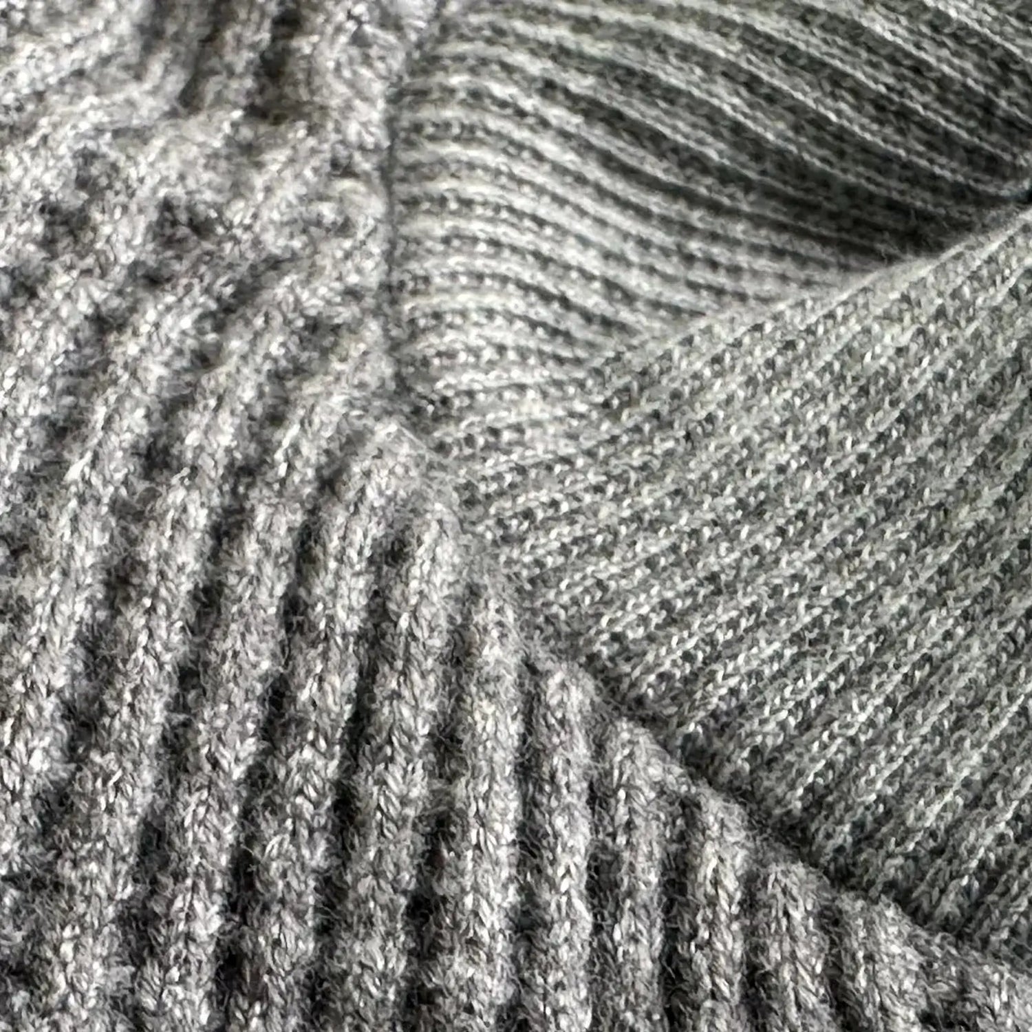 lightweight dog sweater for small dogs gray knitted ribbed fabric for puppy, Chihuahua, and Yorkie