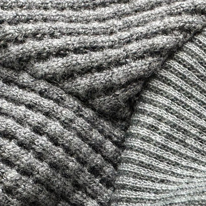 lightweight dog sweater for small dogs gray knit nylon sweater for puppies, Chihuahua, and Yorkie
