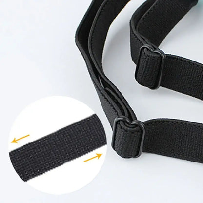 dog UV protection sunglasses black adjustable strap close-up for secure fit and windproof outdoor pet eye protection