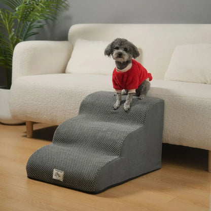 Washable dog stairs non slip dog stairs for small dogs, perfect for elderly pets climbing onto sofas or beds.