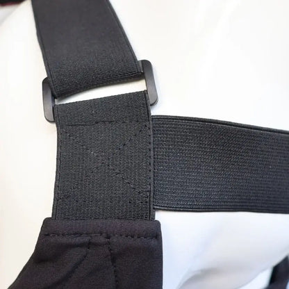 Waterproof dog boots with adjustable suspender straps for secure, non-slip paw protection on hikes and wet terrain