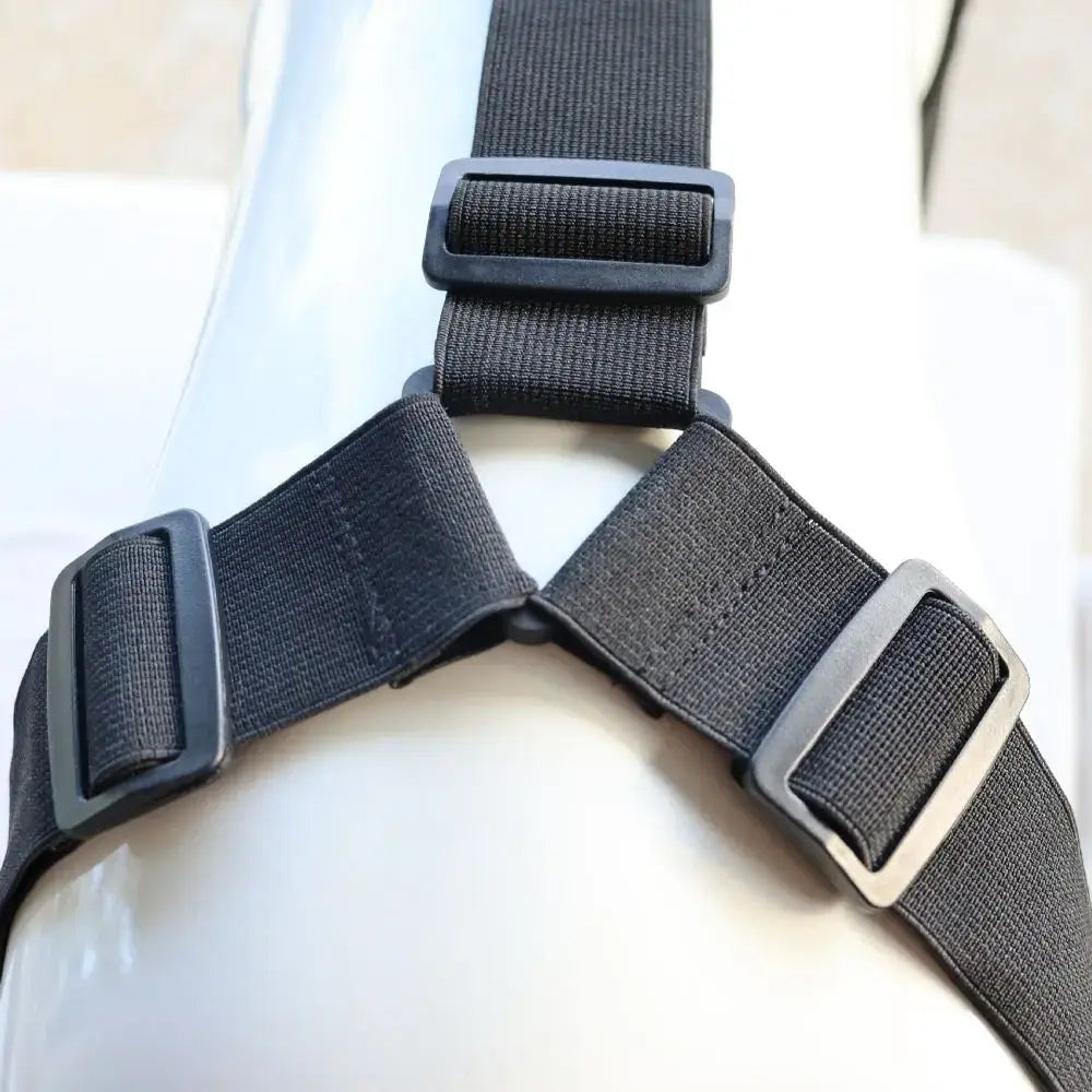 waterproof dog hiking boots with adjustable suspenders, non-slip wear-resistant protective footwear for dogs