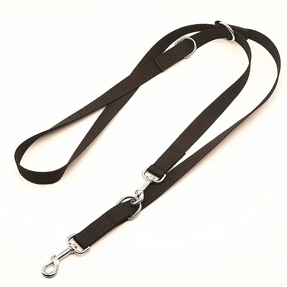 Outdoor Dog Leashes Dog Chain Control Dog Lead Leash Adjustable Training Double Ended 2.5M Police Style Safety Pet Dogs Walking