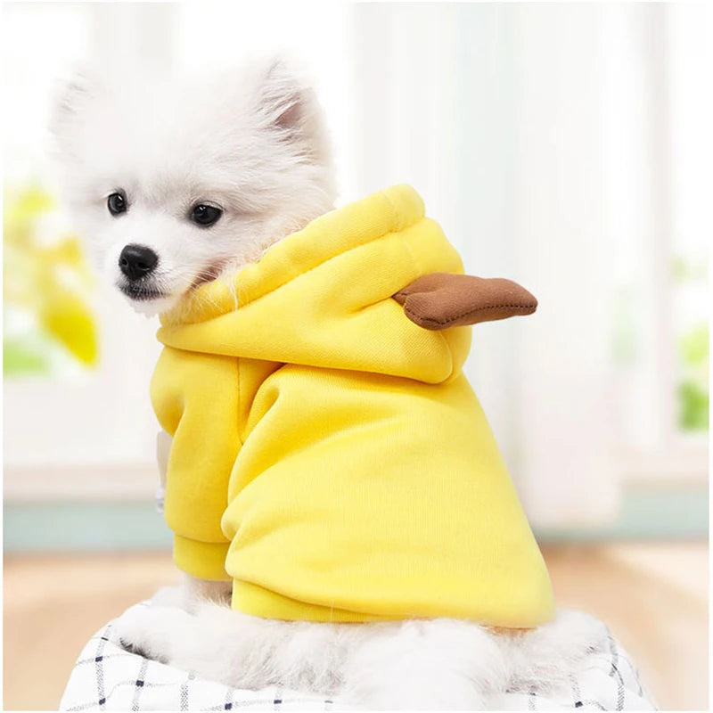 Pet Dog Clothes for Dogs Hoodies Funny Fruit Dog Coat Puppy Pet Clothing for Dogs Costume Chihuahua Yorkshire Ropa Perro