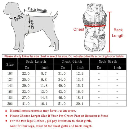 Pet Dog Jacket For Small Medium Dogs Cats Winter Warm Clothes With Harness Chihuahua French Bulldog Pug Outfits Puppy Vest Coats