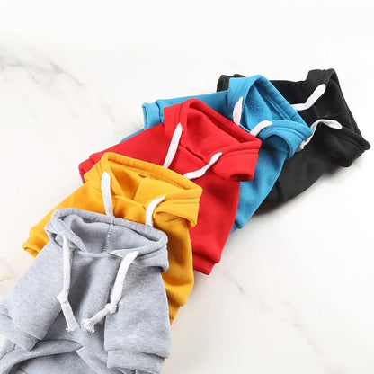 Pet Hoodies for Large Dogs Spring and Autumn Fleece Golden Retriever Sweatshirt with Hat and Zip Pocket  Pet Clothing