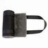Portable dog sling for back legs, hip support harness made of soft gray material for canine aid and rehabilitation.