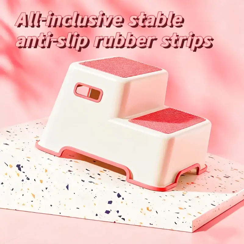 Portable dog stairs for small breeds with anti-slip rubber strips for safe pet access.