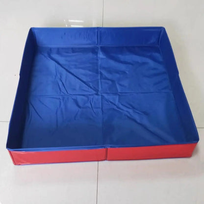 PVC Foldable Wading Pool Pet Swimming Pool For Dog Non-Inflatable Save Space Pet Puppy Bathing Tub For Puppy Cats Other Animals
