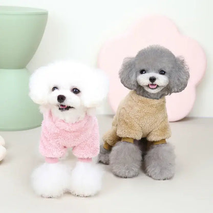small dog fleece sweater for Chihuahua and Yorkie puppies, cozy winter pet clothes for boys and girls