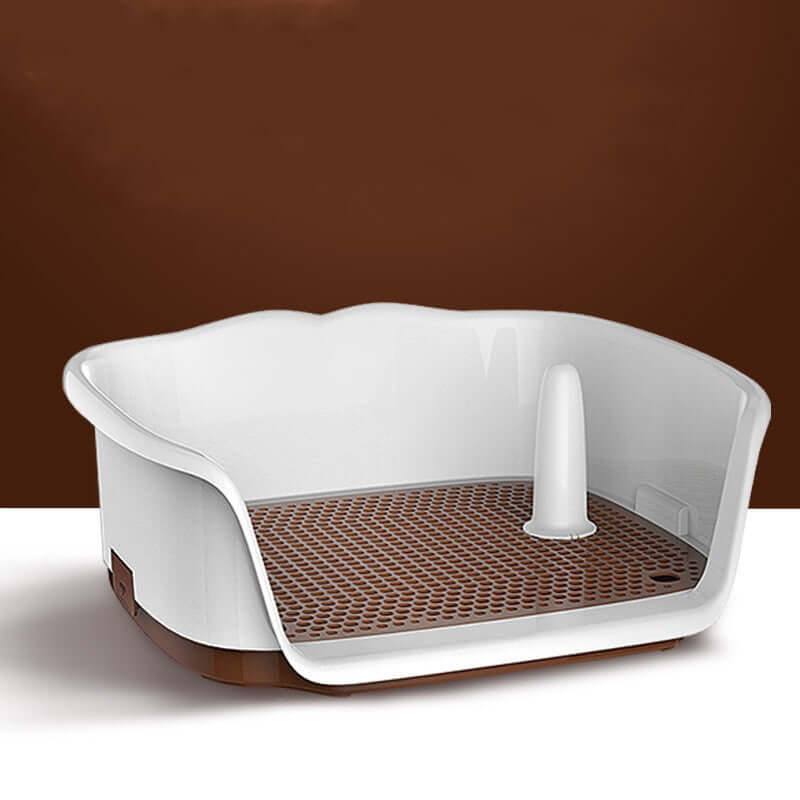 small dog toilet bedpan designed for convenience and large urine storage capacity, ideal for small dogs.