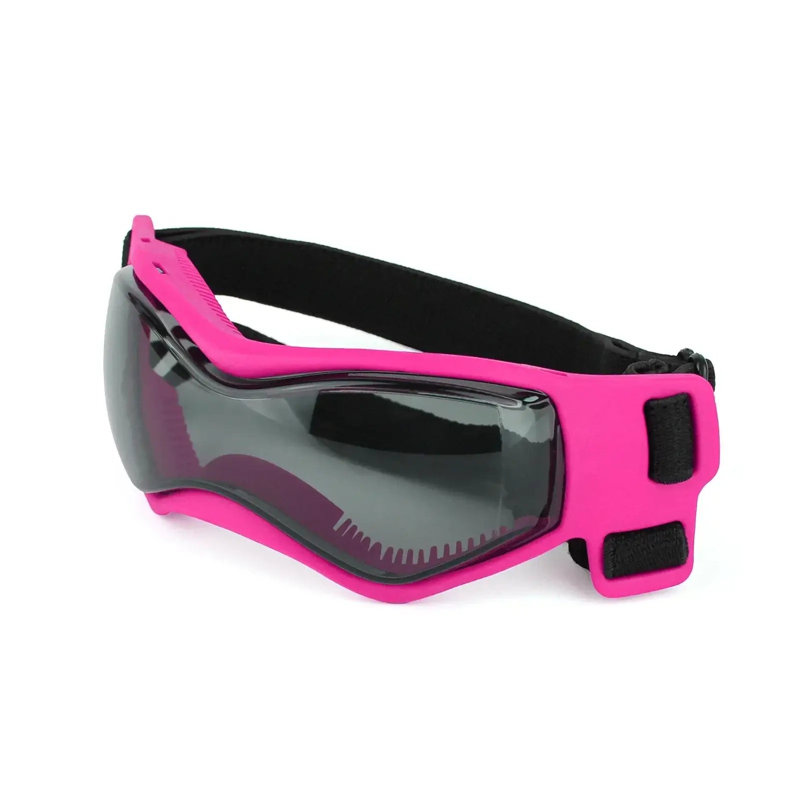 dog uv protective goggles pink size S for small dogs, outdoor riding pet sunglasses with UV protection