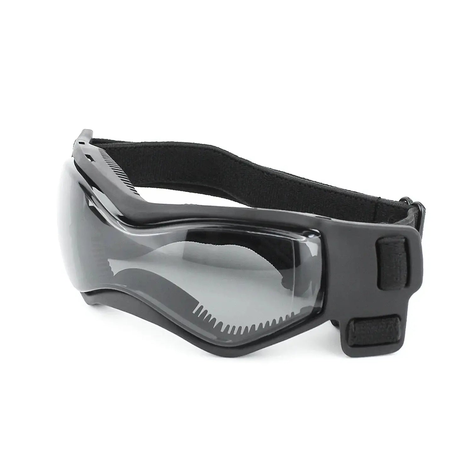 Black dog uv protective goggles for small dogs, size S, UV blocking sunglasses eyewear for outdoor riding and pet protection