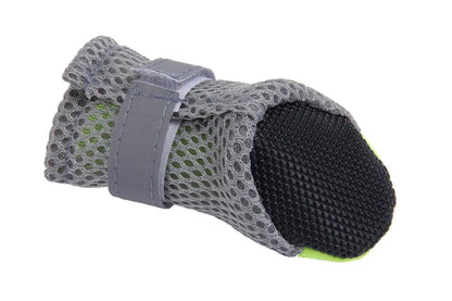 waterproof dog boots for dogs, soft bottom anti-slip pet shoe with breathable mesh and adjustable strap