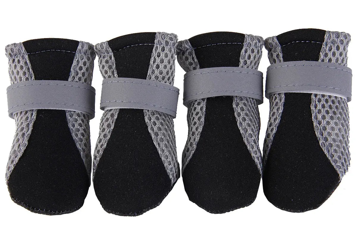 waterproof dog boots for puppies and small dogs with anti-slip soft soles for outdoor rain protection
