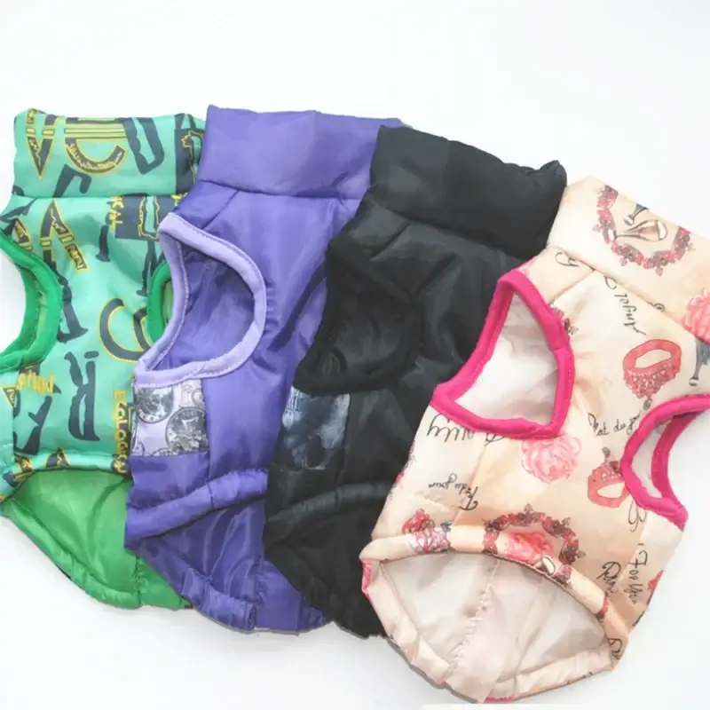 Colorful winter jackets for dogs, perfect windproof winter coat for dogs in various sizes and designs.